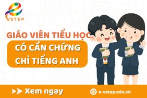 Giáo viên tiểu học có cần chứng chỉ tiếng Anh không