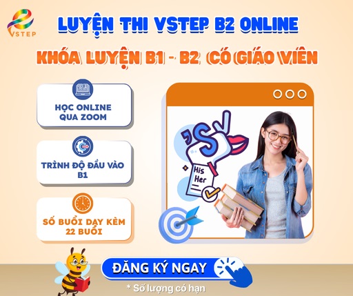 Khóa luyện B1 - B2 online