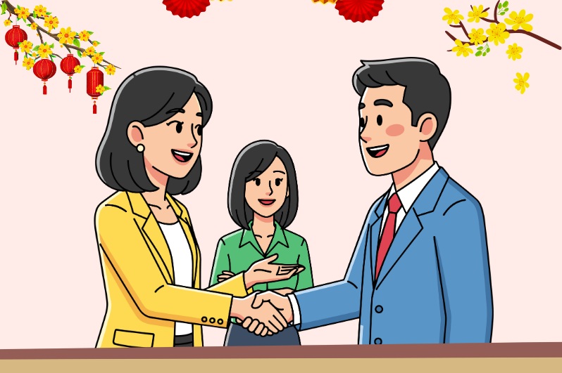 Lời chúc Tết tiếng Anh cho đối tác thân thiết